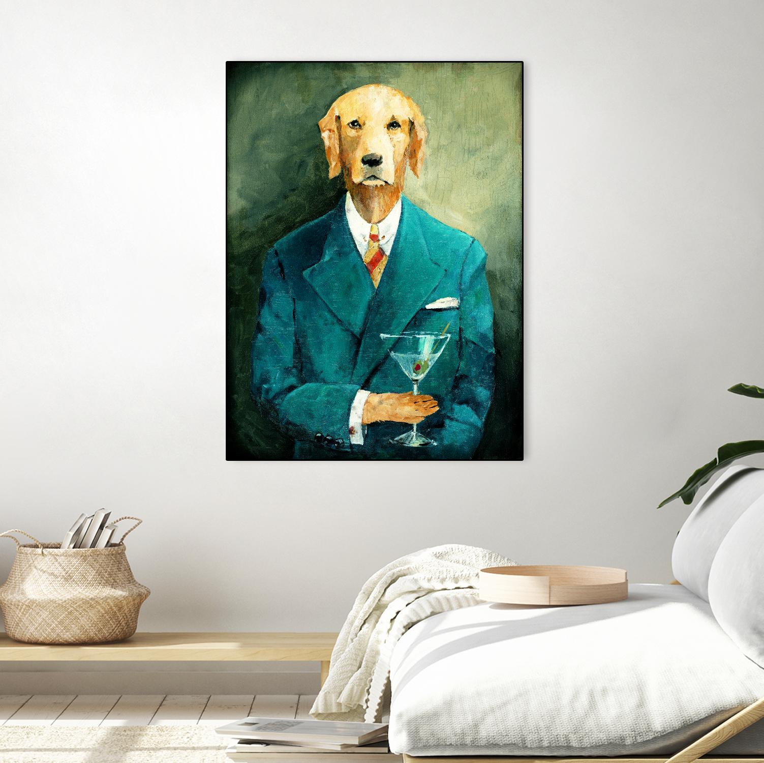 John Steinbark by Avery Tillmon on GIANT ART - grey animals