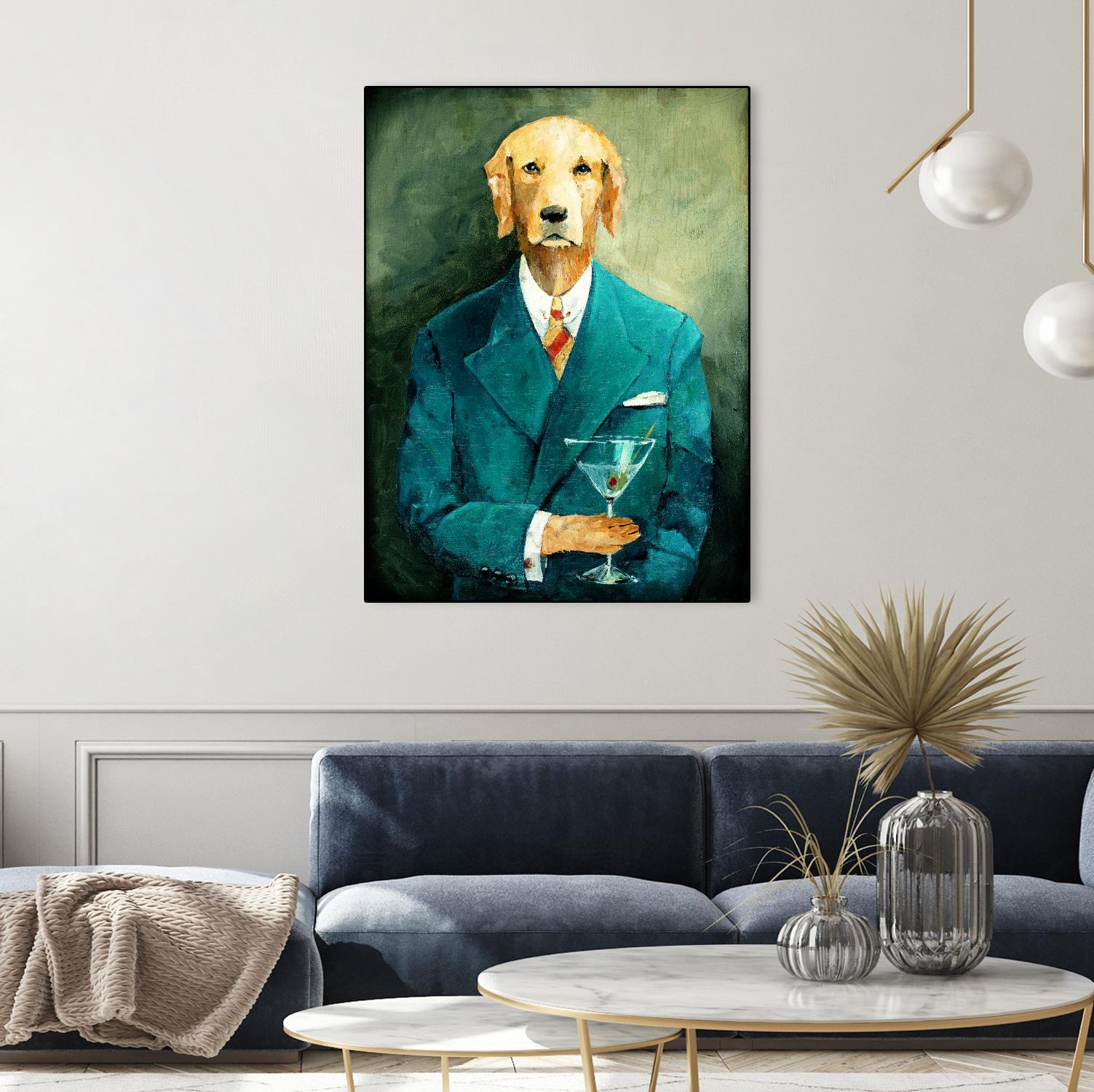 John Steinbark by Avery Tillmon on GIANT ART - grey animals