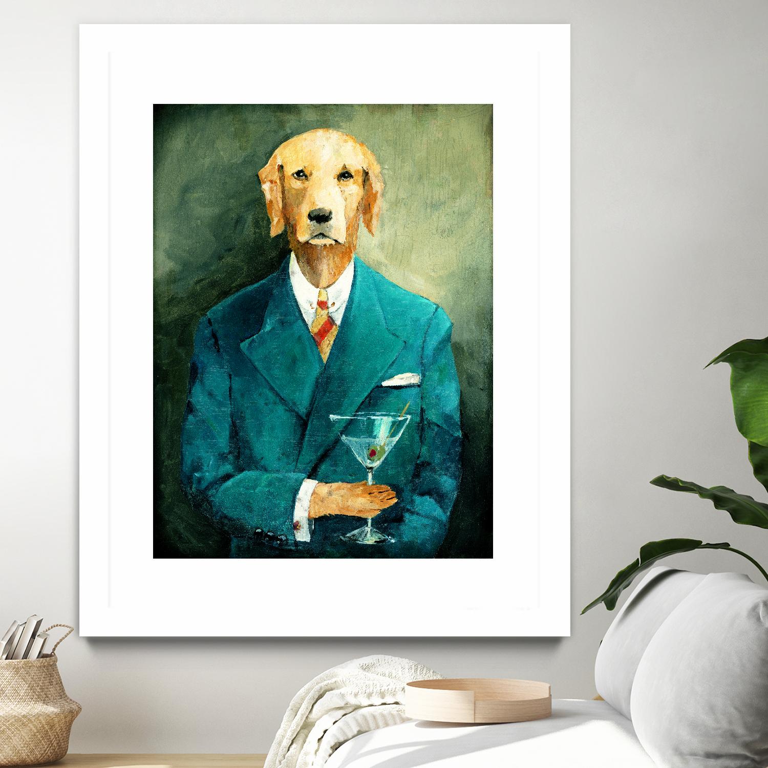 John Steinbark by Avery Tillmon on GIANT ART - grey animals