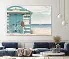 Beach Cruiser I by James Wiens on GIANT ART - beige nautical