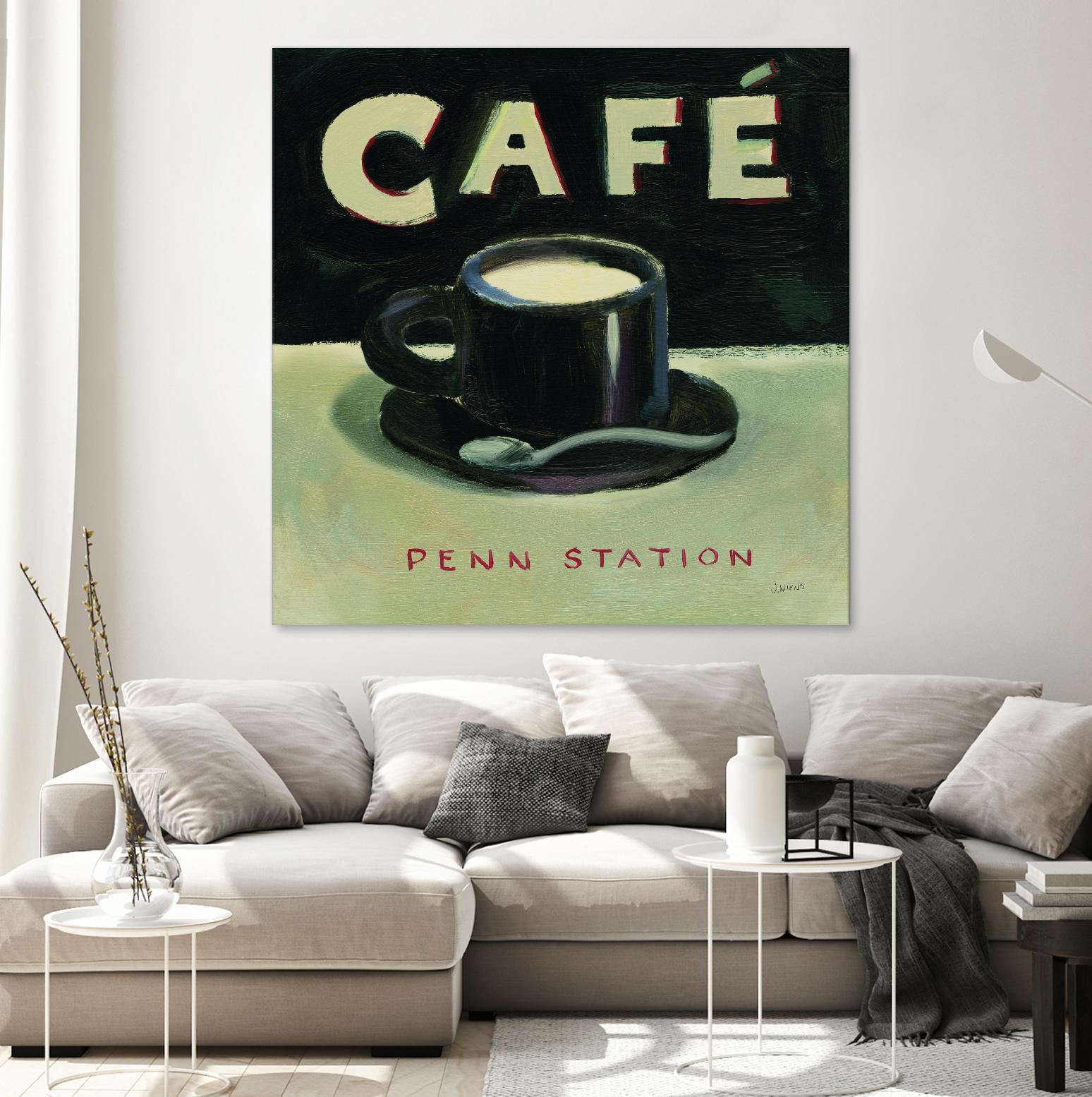 Coffee Spot I by James Wiens on GIANT ART - beige fruit-food-drink