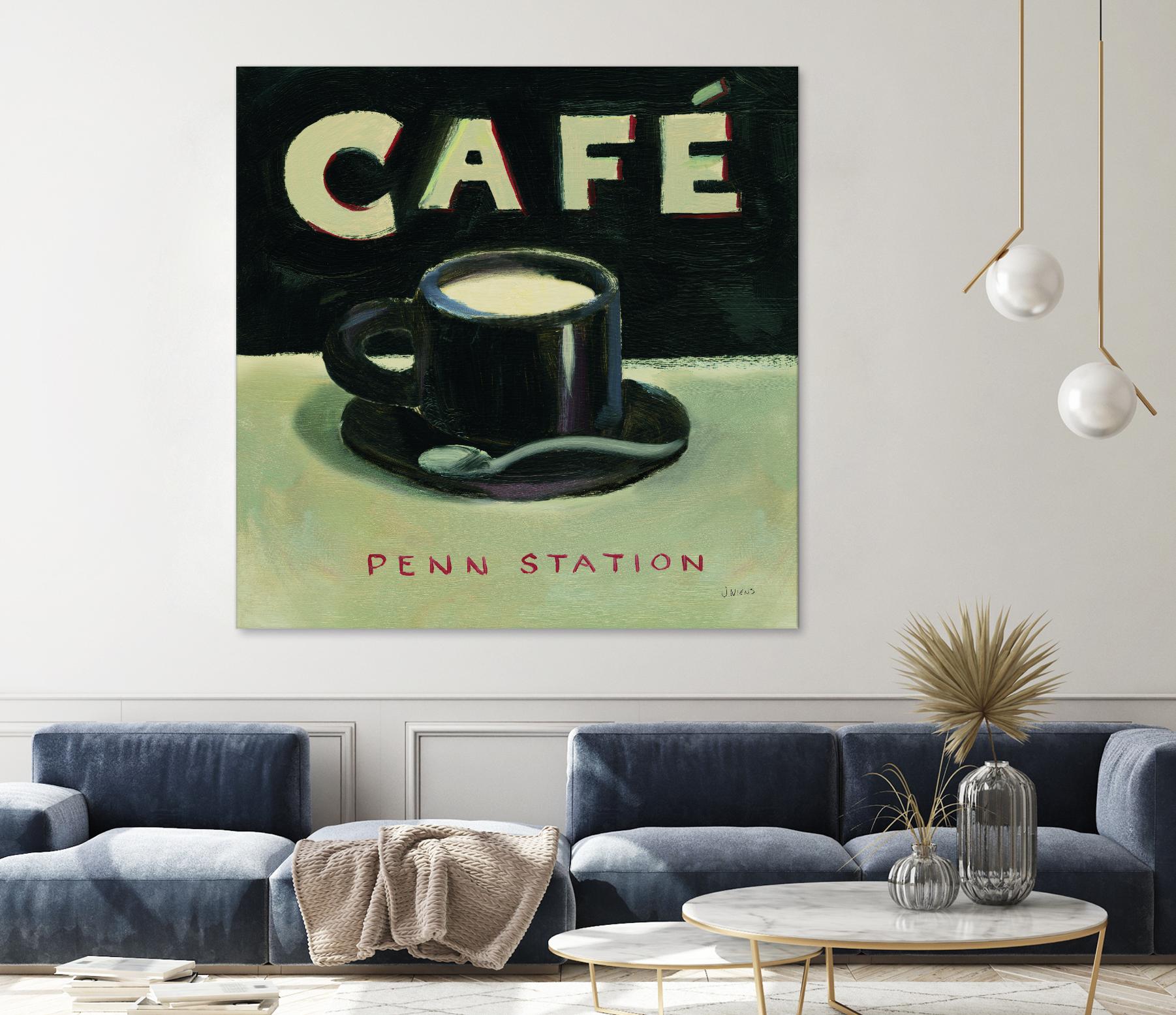 Coffee Spot I by James Wiens on GIANT ART - beige fruit-food-drink
