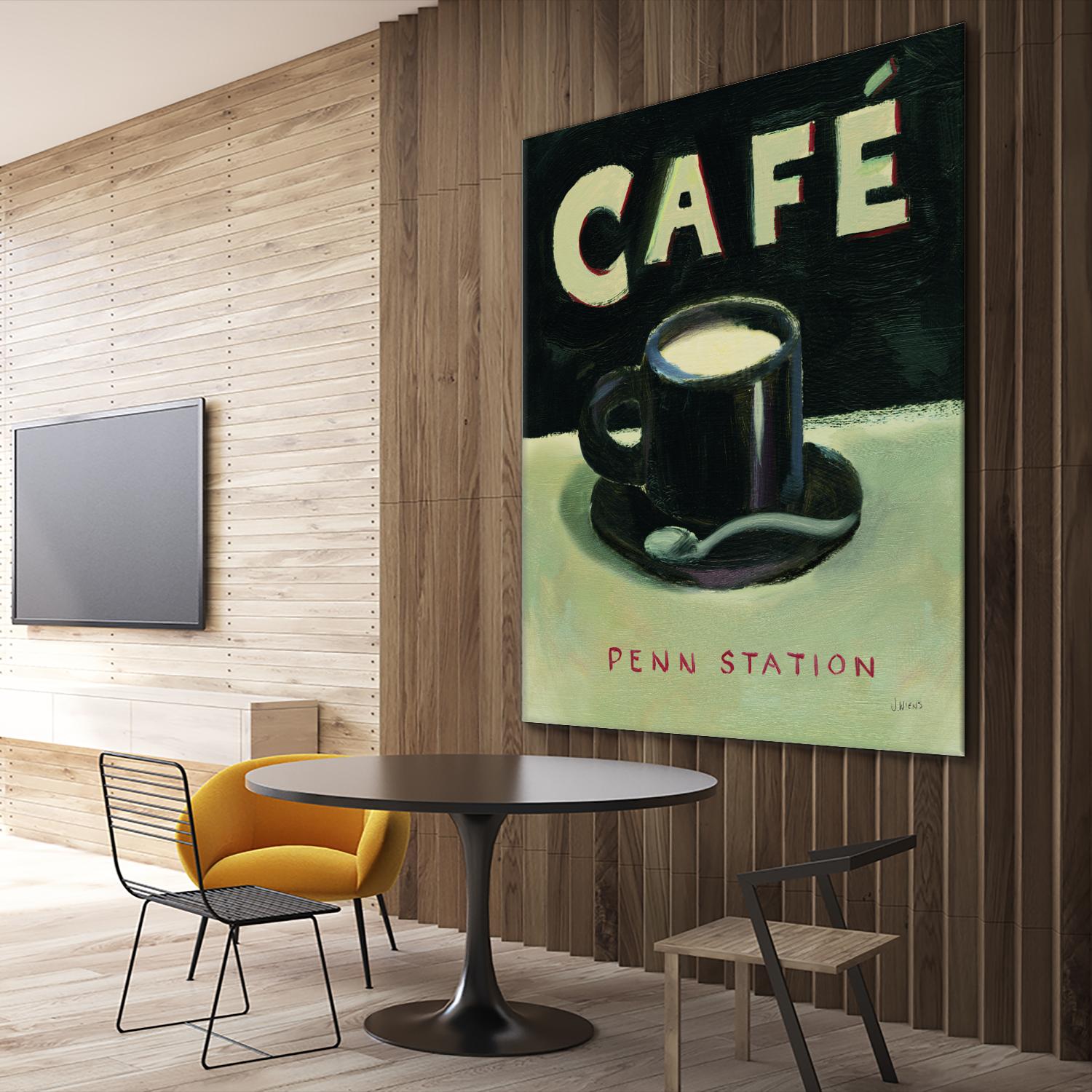 Coffee Spot I by James Wiens on GIANT ART - beige fruit-food-drink