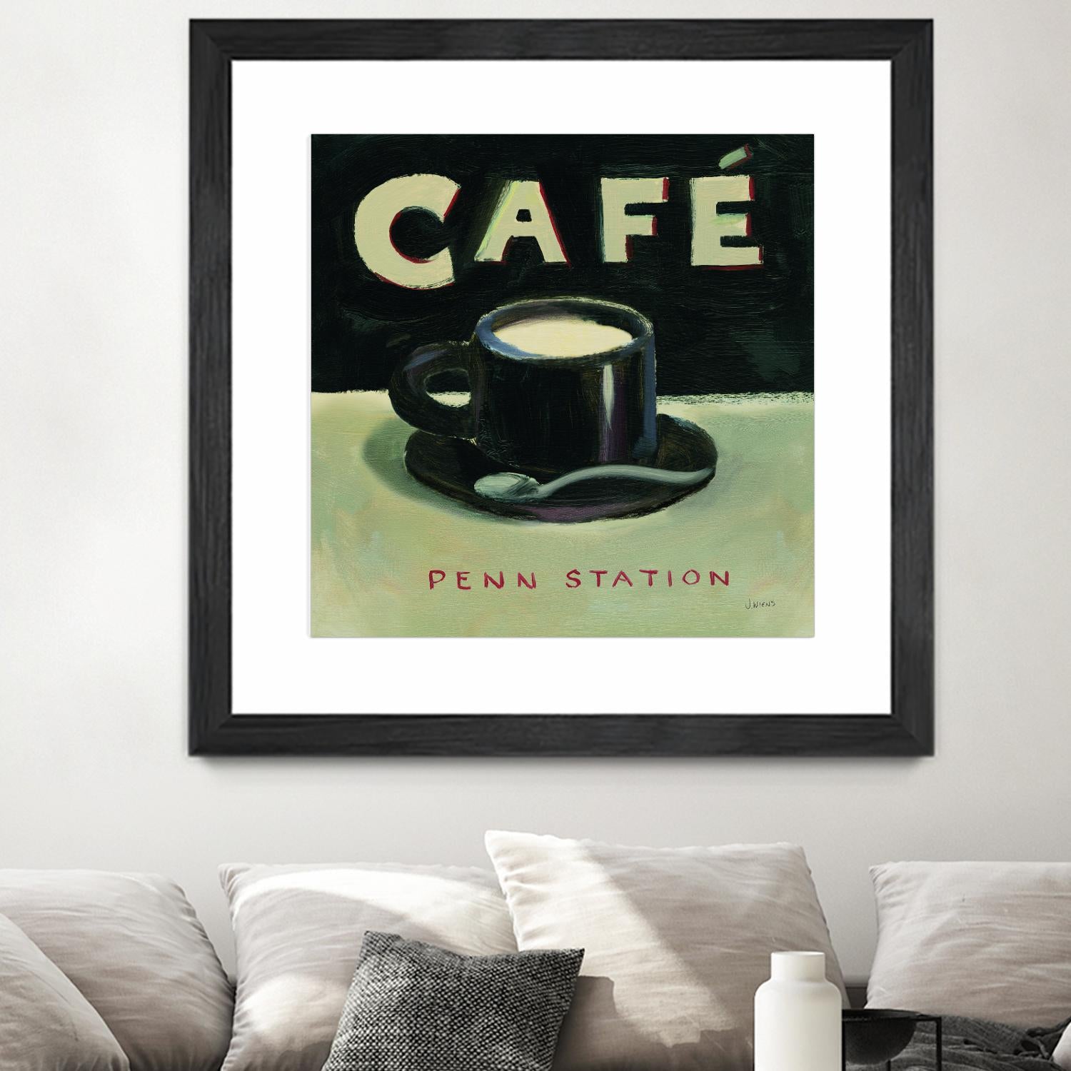 Coffee Spot I by James Wiens on GIANT ART - beige fruit-food-drink