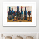 Wine Splash Light I by Wellington Studio on GIANT ART - blue fruit-food-drink