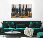 Wine Splash Light I by Wellington Studio on GIANT ART - blue fruit-food-drink