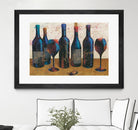 Wine Splash Light I by Wellington Studio on GIANT ART - blue fruit-food-drink