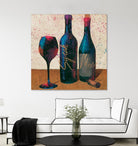 Wine Splash Light II by Wellington Studio on GIANT ART - blue fruit-food-drink