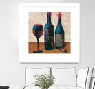Wine Splash Light II by Wellington Studio on GIANT ART - blue fruit-food-drink