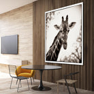 Giraffe I by Debra Van Swearingen on GIANT ART - grey animals