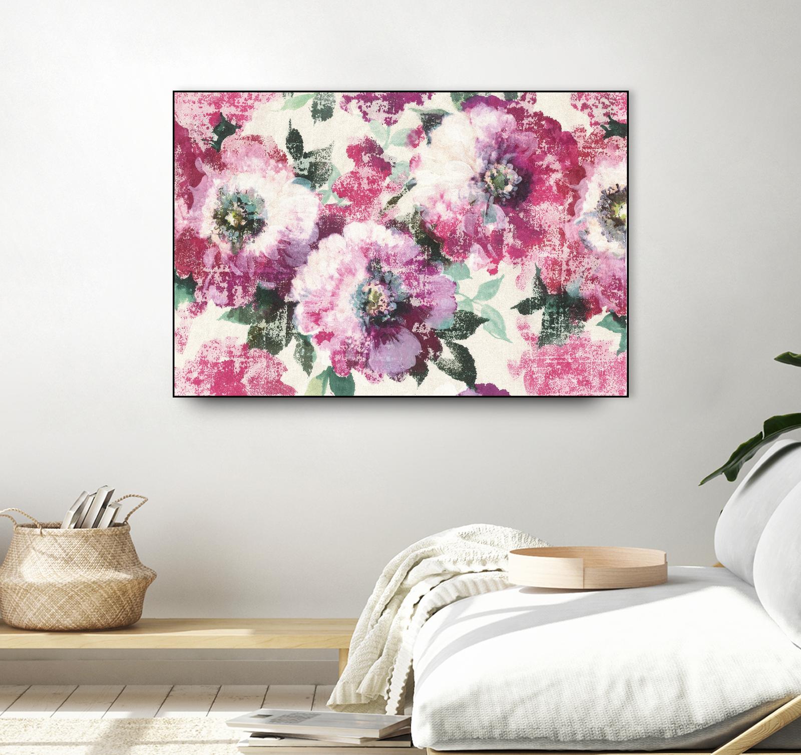Floral Gallery by Wild Apple Portfolio on GIANT ART - green floral