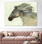Into the Wind Ivory by Albena Hristova on GIANT ART - grey animals