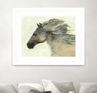 Into the Wind Ivory by Albena Hristova on GIANT ART - grey animals