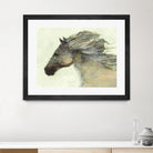 Into the Wind Ivory by Albena Hristova on GIANT ART - grey animals