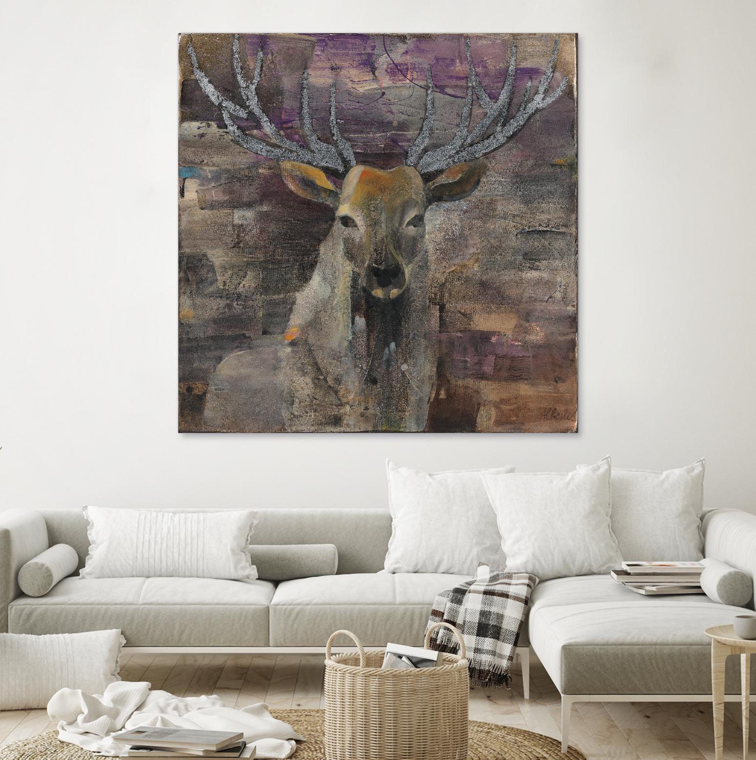 The Leader by Albena Hristova on GIANT ART - brown animals