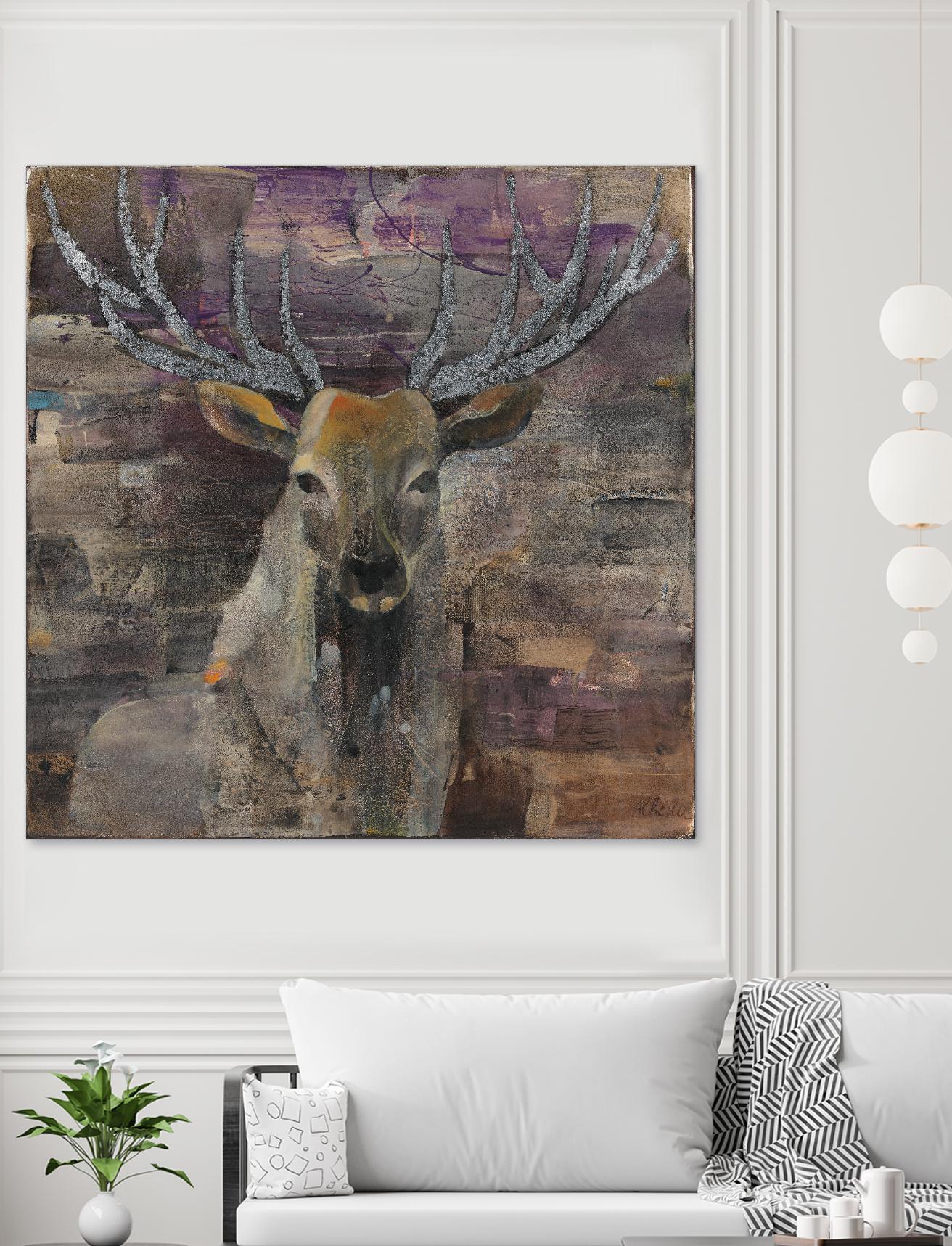 The Leader by Albena Hristova on GIANT ART - brown animals