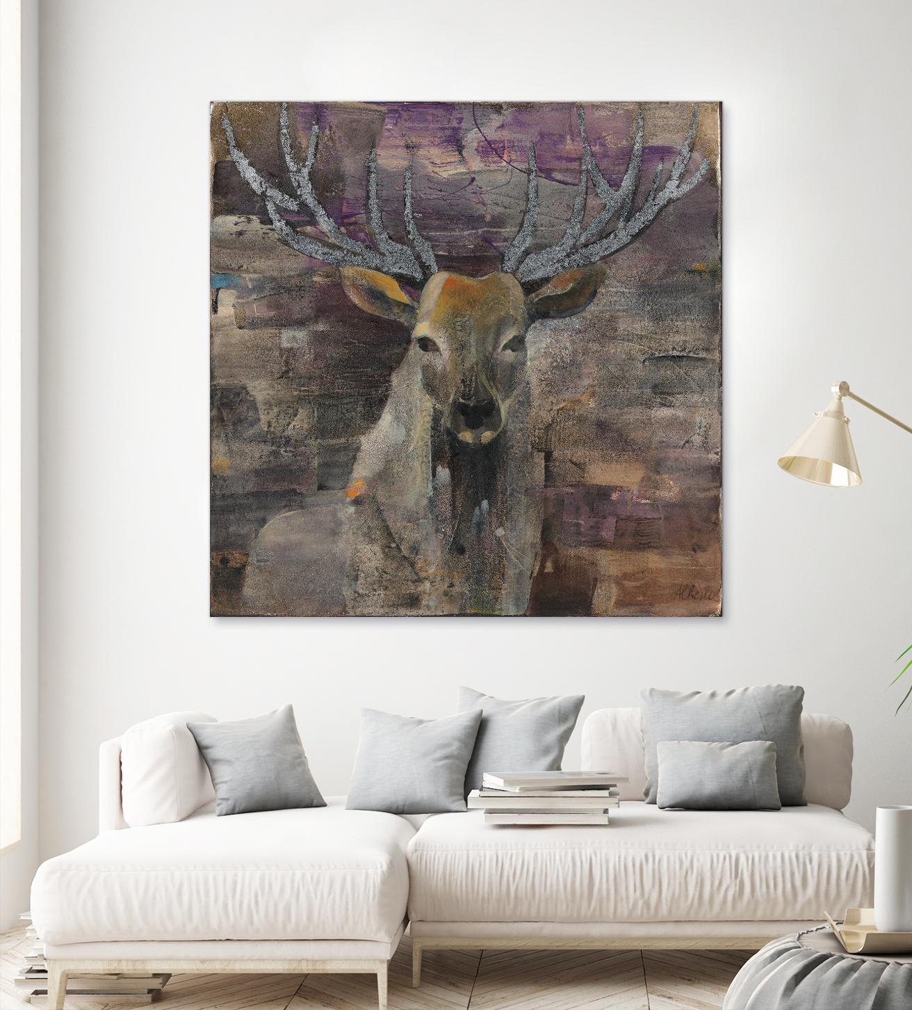 The Leader by Albena Hristova on GIANT ART - brown animals