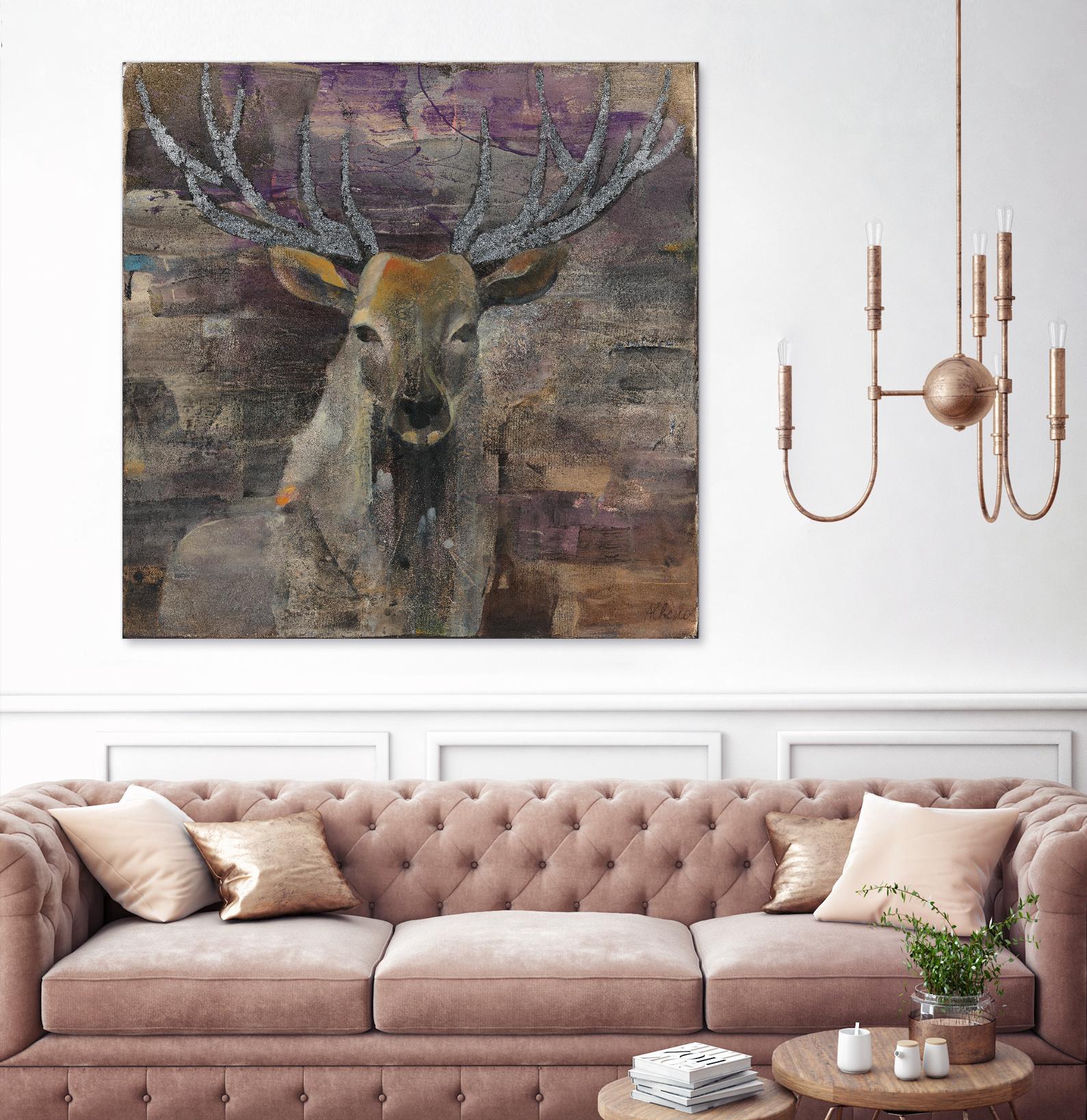 The Leader by Albena Hristova on GIANT ART - brown animals