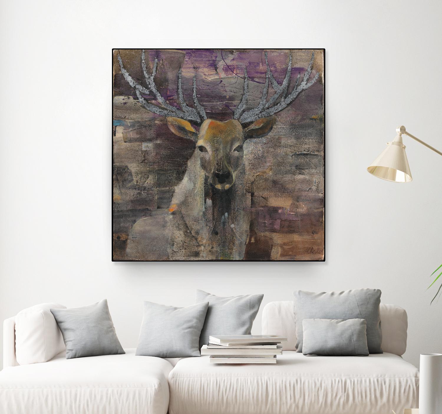 The Leader by Albena Hristova on GIANT ART - brown animals