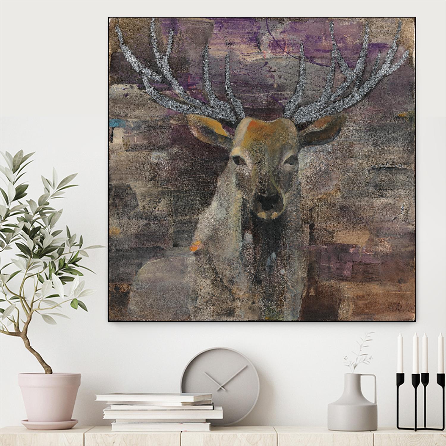 The Leader by Albena Hristova on GIANT ART - brown animals