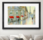 Touring Paris Couple by Julia Purinton on GIANT ART - beige everyday life