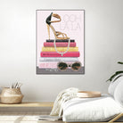 Paris Style I Gold and Black by Marco Fabiano on GIANT ART - grey fashion