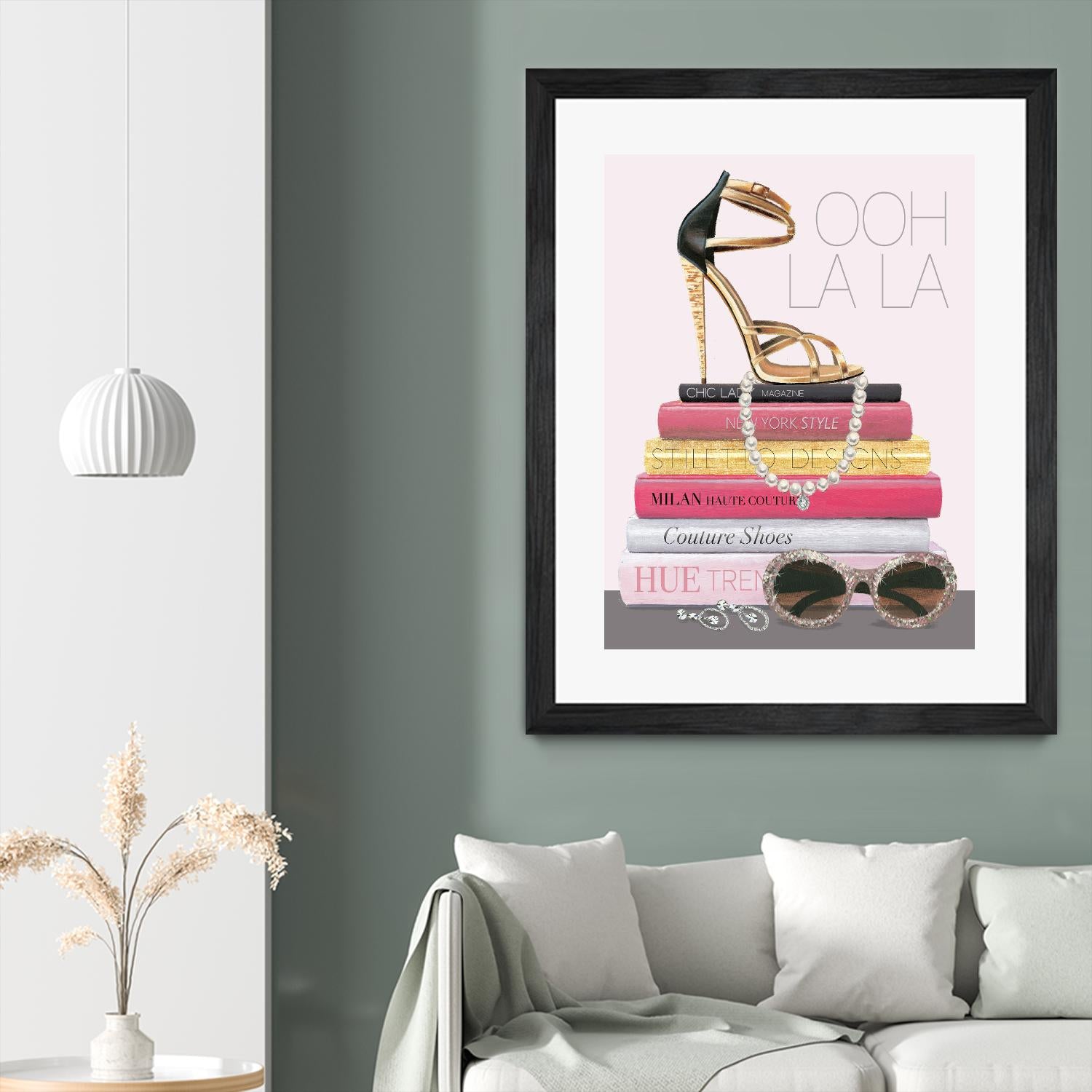 Paris Style I Gold and Black by Marco Fabiano on GIANT ART - grey fashion