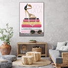 Paris Style I Gold and Black by Marco Fabiano on GIANT ART - grey fashion