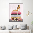 Paris Style II Gold and Black by Marco Fabiano on GIANT ART - grey fashion