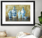 Ginger Jar Still Life 2 by Danhui Nai on GIANT ART - blue pot - dish