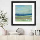 Azure Wave by Albena Hristova on GIANT ART - green sea scene