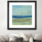 Azure Wave by Albena Hristova on GIANT ART - green sea scene