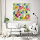 Fairy Tale Flowers I by Silvia Vassileva on GIANT ART - green floral