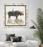 Family Cabin III by Beth Grove on GIANT ART - beige country look