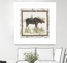 Family Cabin III by Beth Grove on GIANT ART - beige country look