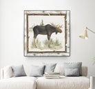 Family Cabin III by Beth Grove on GIANT ART - beige country look