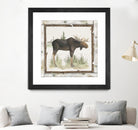 Family Cabin III by Beth Grove on GIANT ART - beige country look