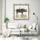 Family Cabin III by Beth Grove on GIANT ART - beige country look