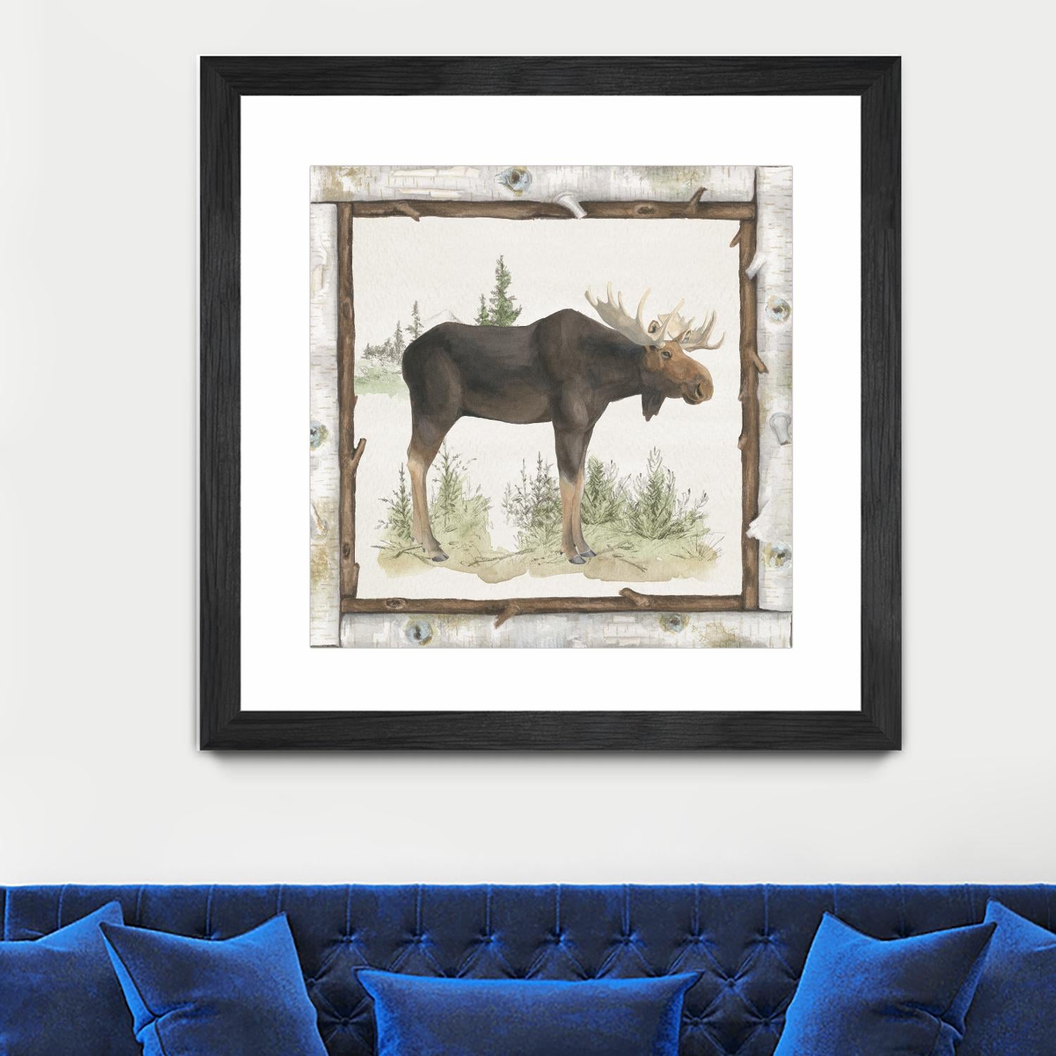 Family Cabin III by Beth Grove on GIANT ART - beige country look