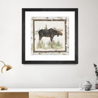 Family Cabin III by Beth Grove on GIANT ART - beige country look