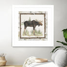 Family Cabin III by Beth Grove on GIANT ART - beige country look