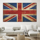 Union Jack by Ryan Fowler on GIANT ART - blue flags