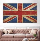 Union Jack by Ryan Fowler on GIANT ART - blue flags