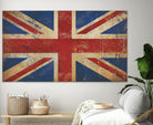 Union Jack by Ryan Fowler on GIANT ART - blue flags