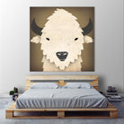 Buffalo I by Ryan Fowler on GIANT ART - brown animals