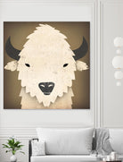 Buffalo I by Ryan Fowler on GIANT ART - brown animals