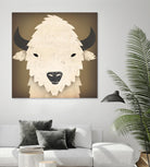 Buffalo I by Ryan Fowler on GIANT ART - brown animals