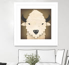 Buffalo I by Ryan Fowler on GIANT ART - brown animals