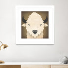 Buffalo I by Ryan Fowler on GIANT ART - brown animals