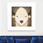 Buffalo I by Ryan Fowler on GIANT ART - brown animals